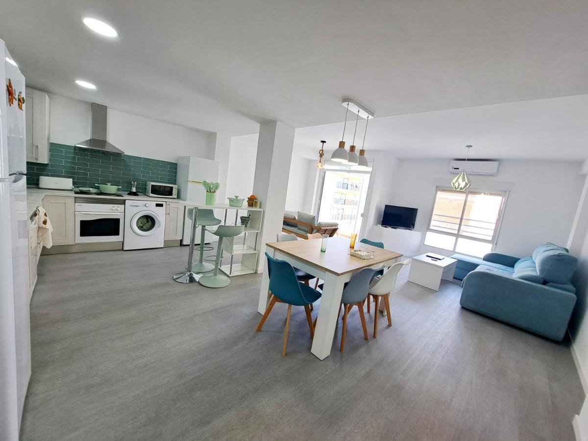 Amplio Piso Con Terraza A 50 M De Playa Miramar Apartment Luaran gambar