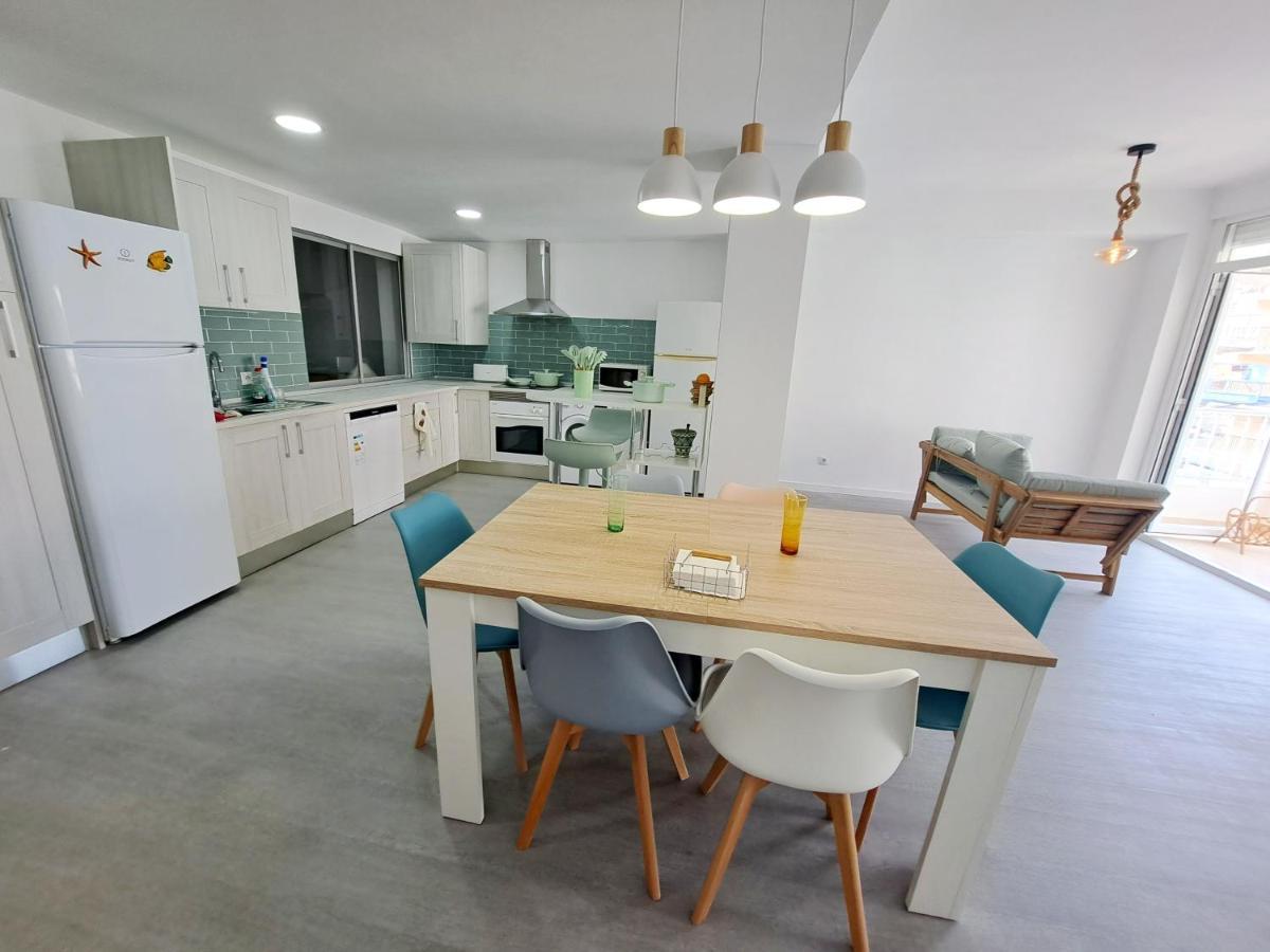 Amplio Piso Con Terraza A 50 M De Playa Miramar Apartment Luaran gambar