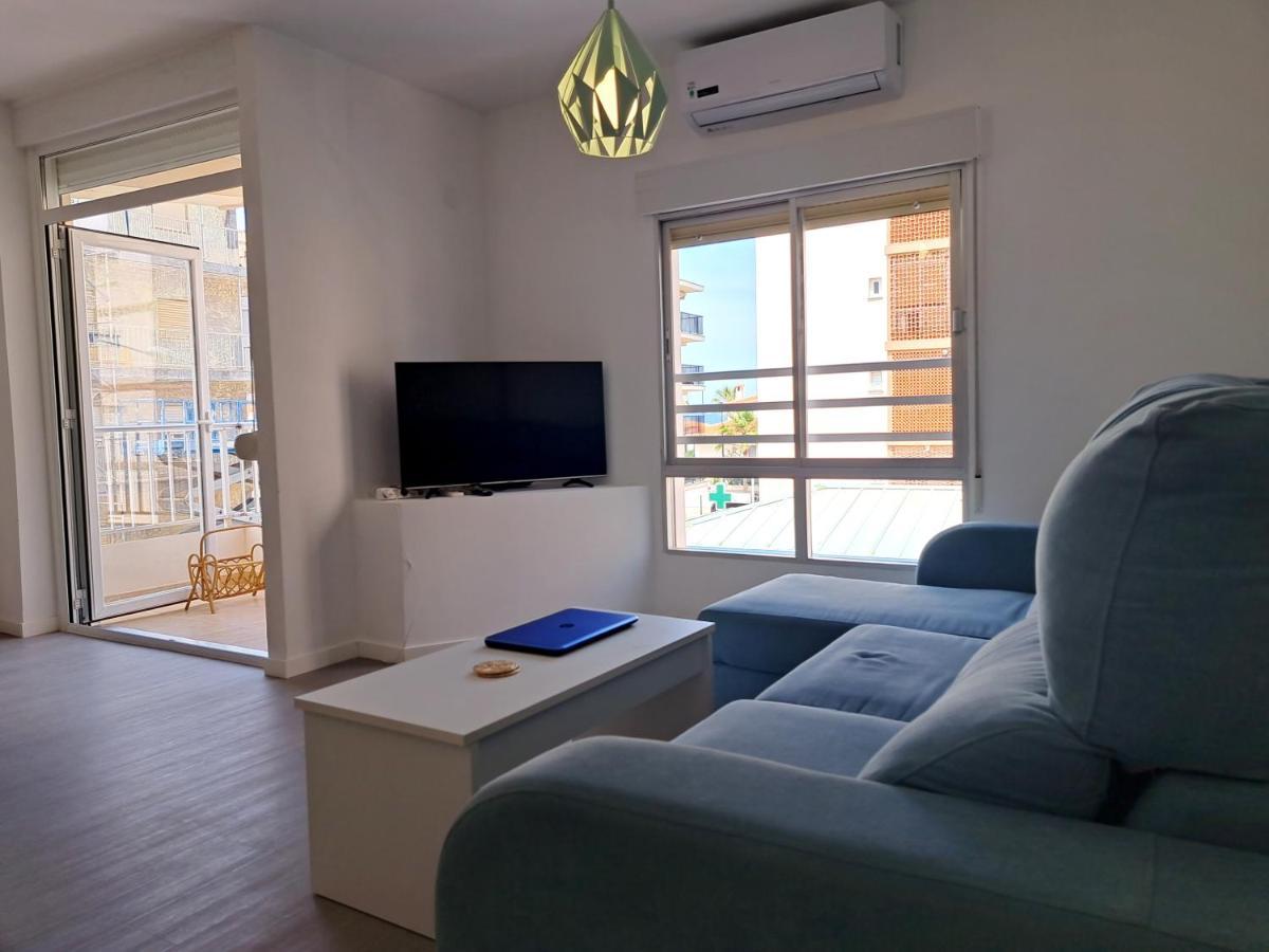 Amplio Piso Con Terraza A 50 M De Playa Miramar Apartment Luaran gambar